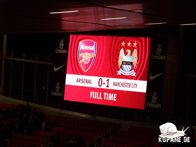 29.11.2011 Arsenal London F.C. – Manchester City F.C. – Kopane.de